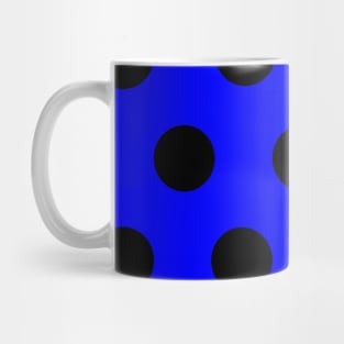 Polka Dot Blue Mug